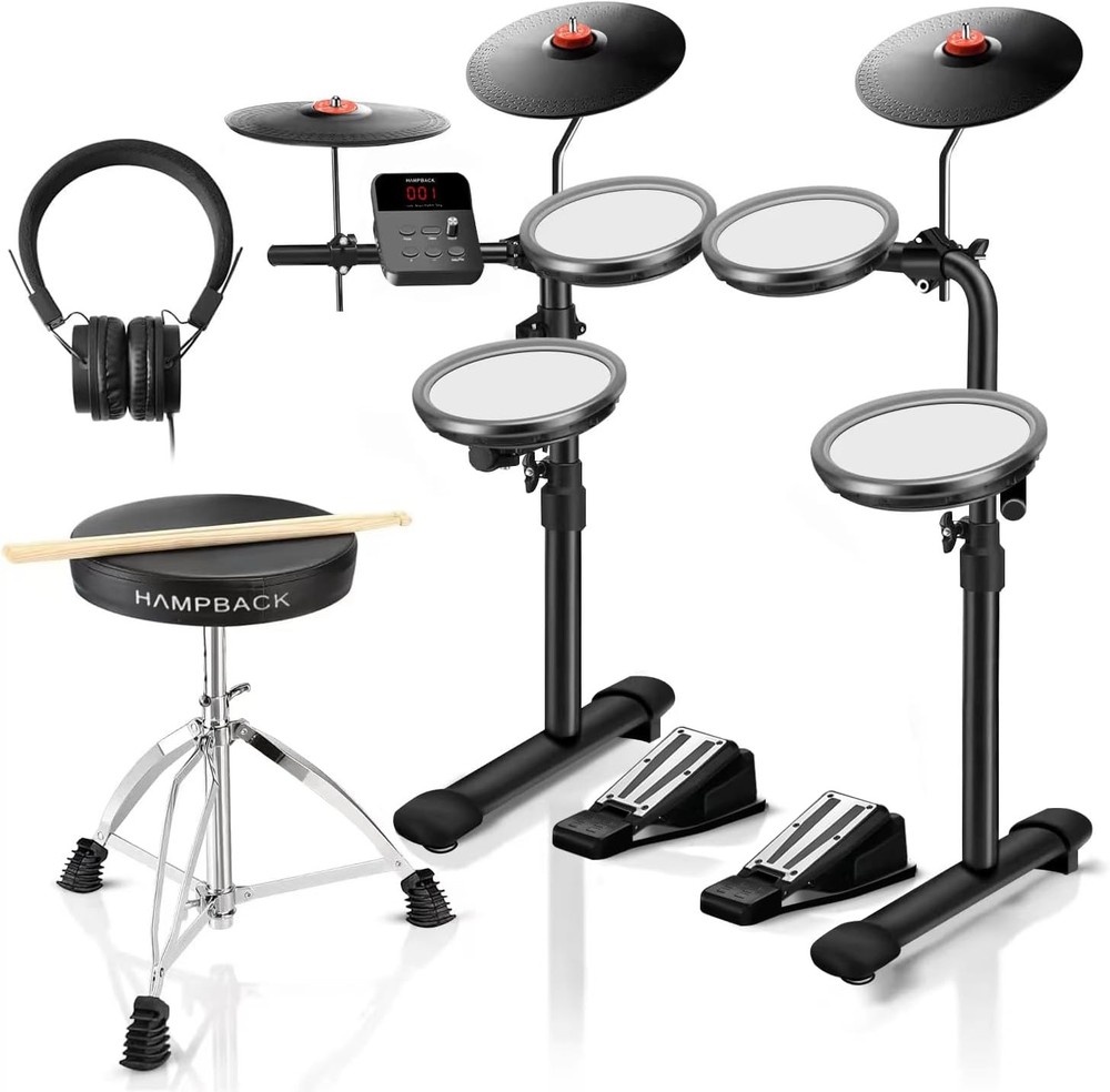 HAMPBACK MK 0 Electronic Drum Set Mesh