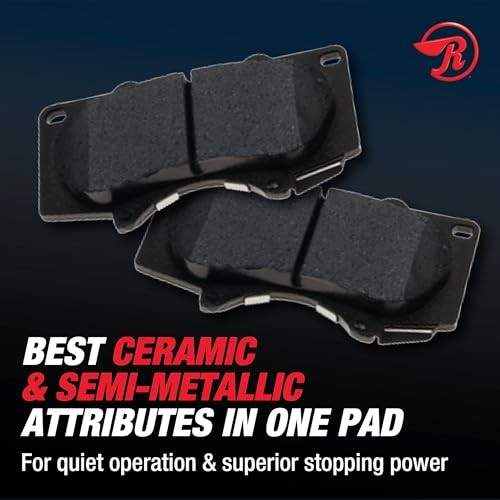 Premium Element3 EHT Replacement Front Brake Pad Set for Select Infiniti