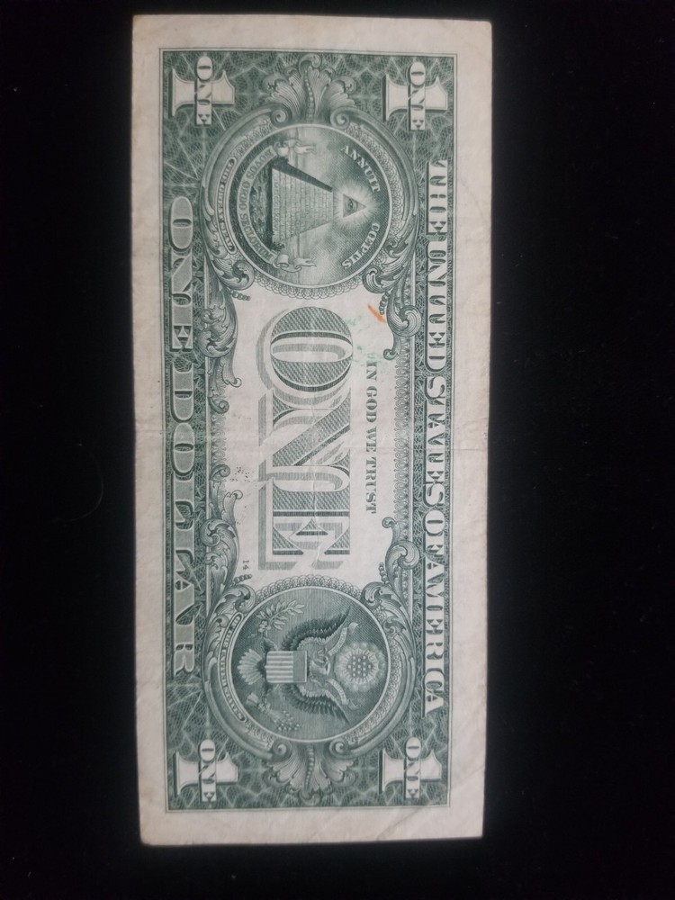 us $1 error bill