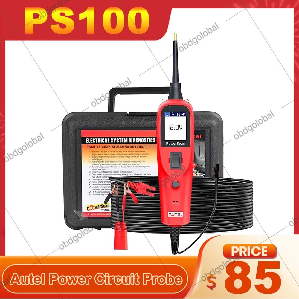 Autel PowerScan PS100 Electrical System 12V - 24V Auto Circuit Tester Scanner