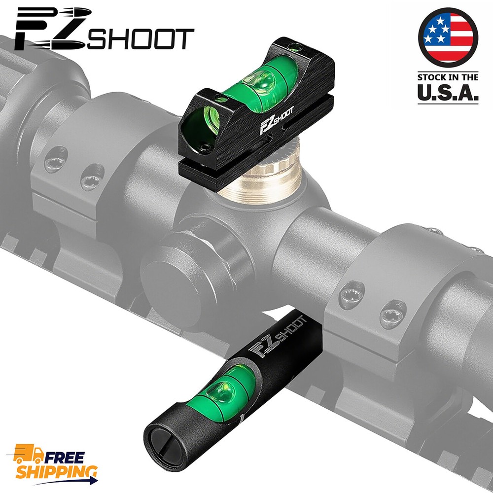 High Precision Scope Bubble Level & Universal Magnetic Scope Leveling Tool Combo