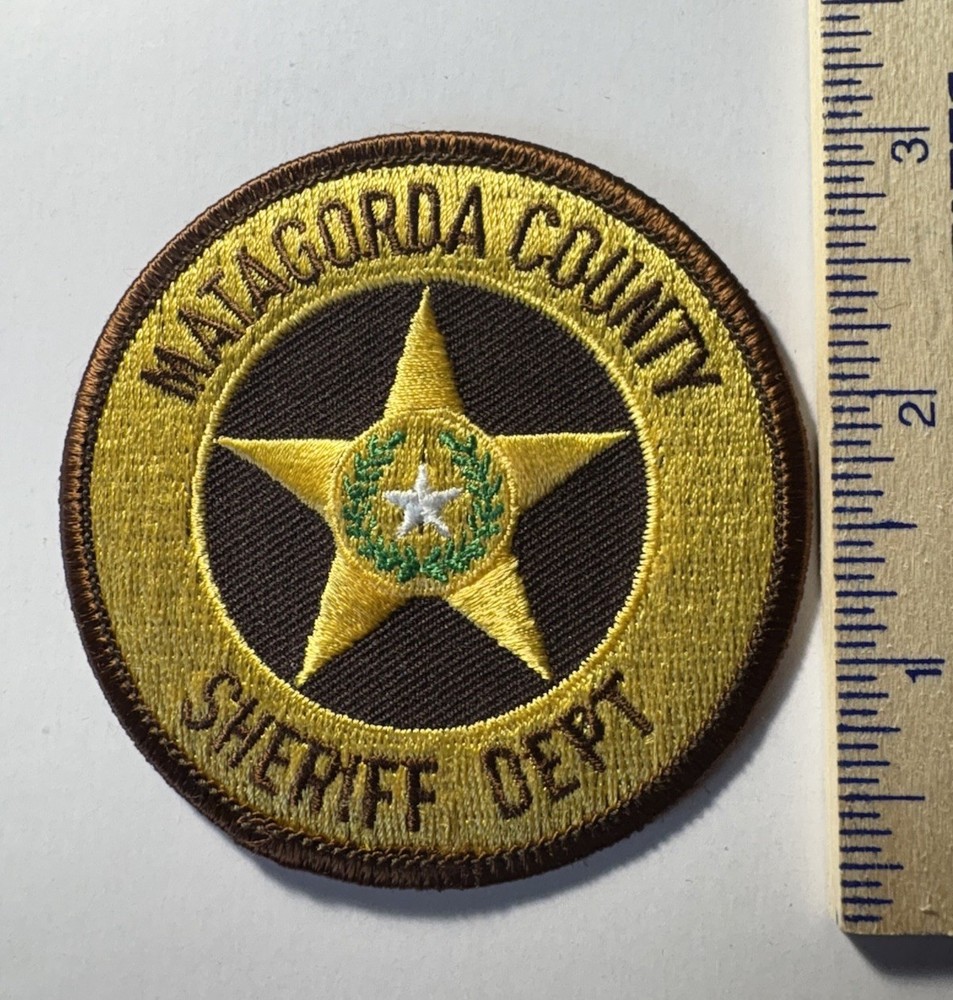 Matagorda County Texas Sheriff Patch