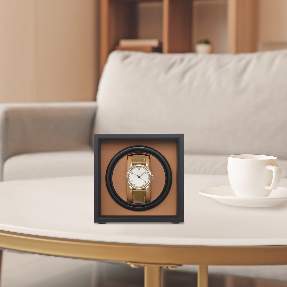Automatic Single Watch Winder Automatic Watch Display Box Luxury Storage Case