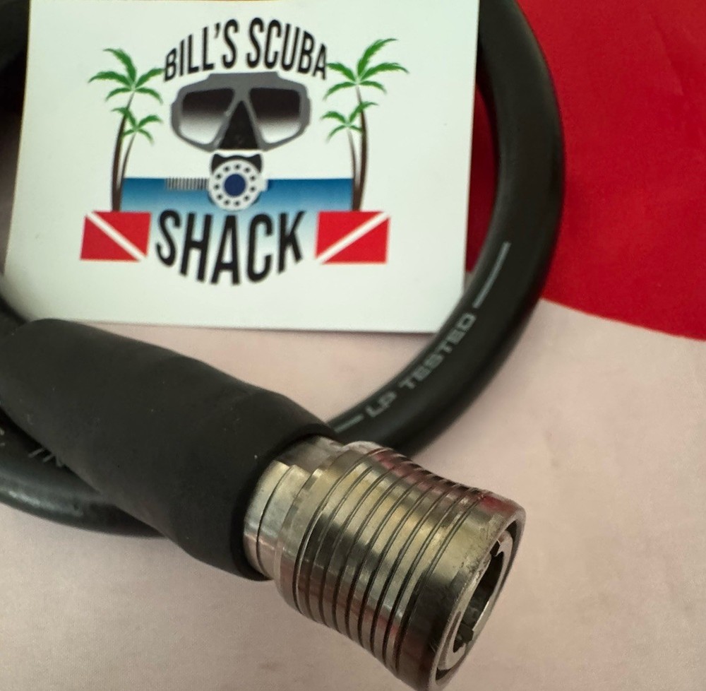 ATOMIC SCUBA SS1 OCTO/ INFLATOR HOSE WAY COOL 3 AVAILABLE!