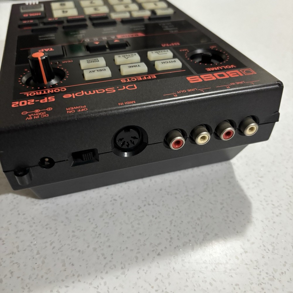 Boss SP-202 Dr. Sample Sampler Looper Drum Machine W/ Memory Card SOLD AS IS