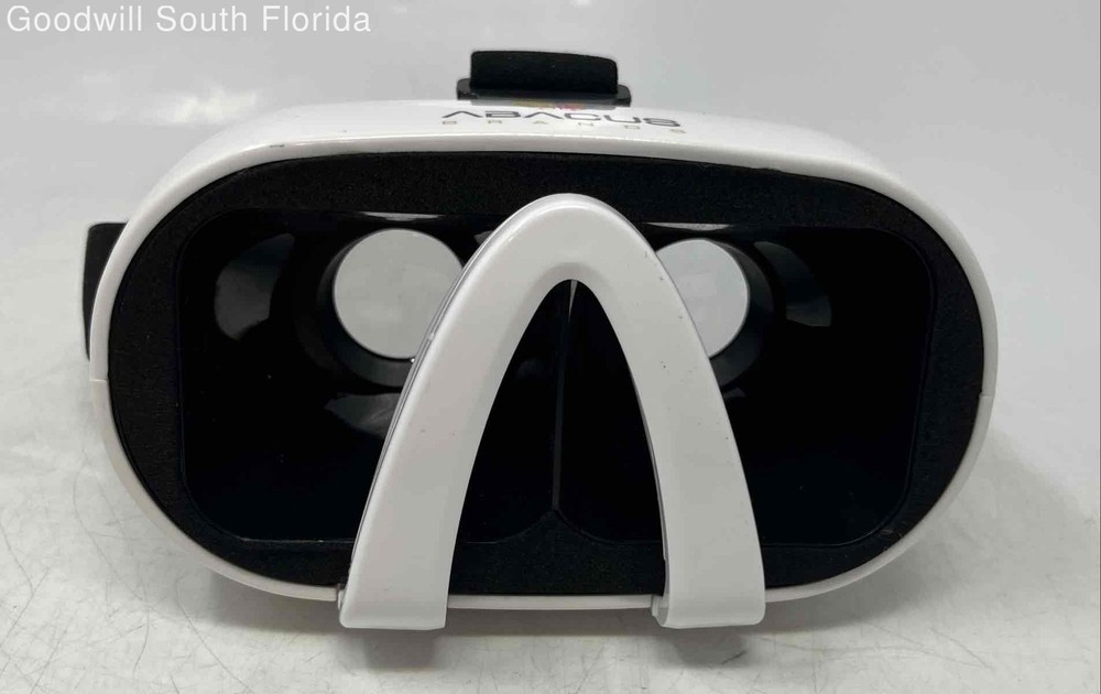 Abacus Brands Black White Virtual Reality Headset For Smartphones