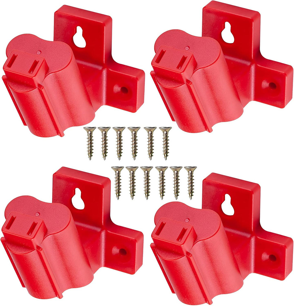 Tool Holder Mount - 4 Pack for Milwaukee 12V Drill Power Tool Storage