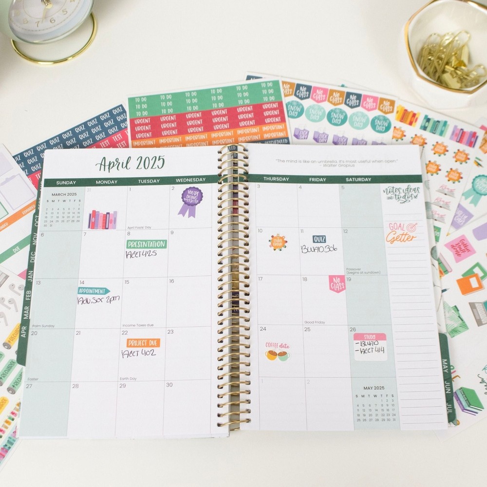 bloom daily planners Planner Sticker Pack, Student