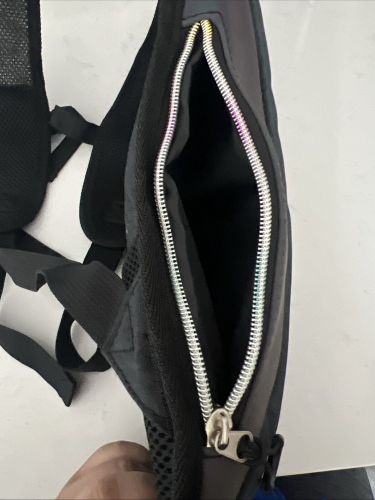 Sojourner Hydration Backpack No Bladder* Metallic Finish Two Zipper Pockets