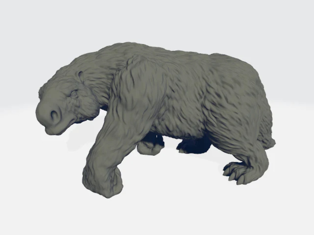 StoneAxe Miniatures - Megatherium #4