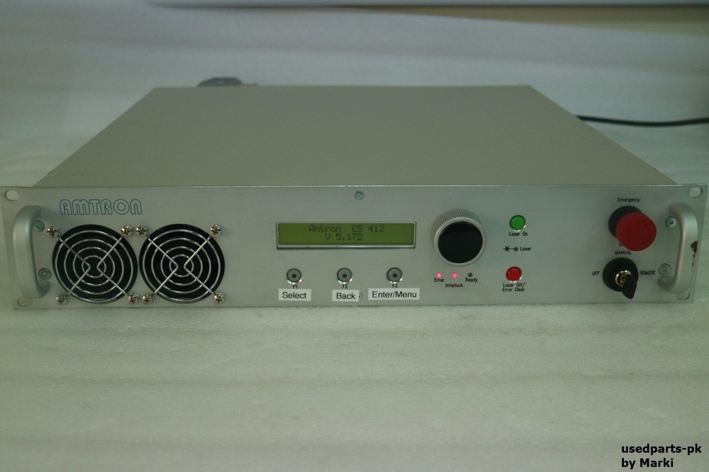 AMTRON CS412 VER:5.172 LASER DIODE CONTROLLER