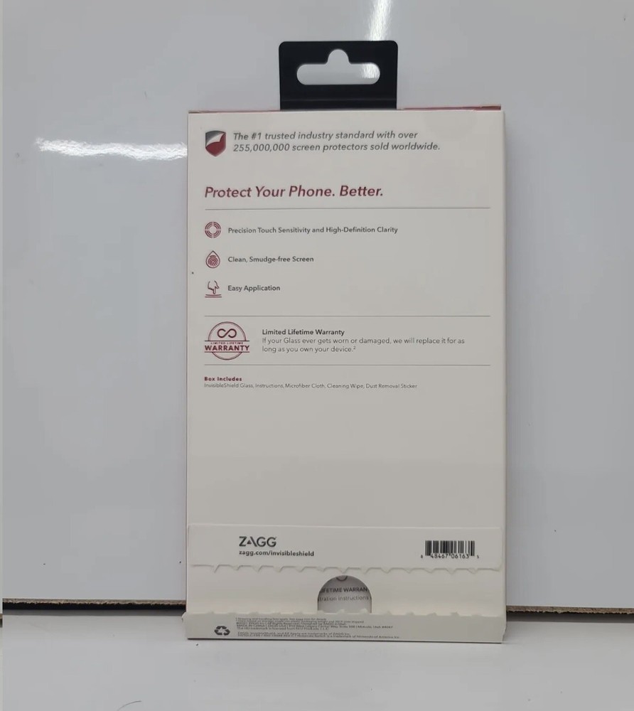 Zagg Invisible Shield Glass Screen Protector Nintendo Switch HD mk USED