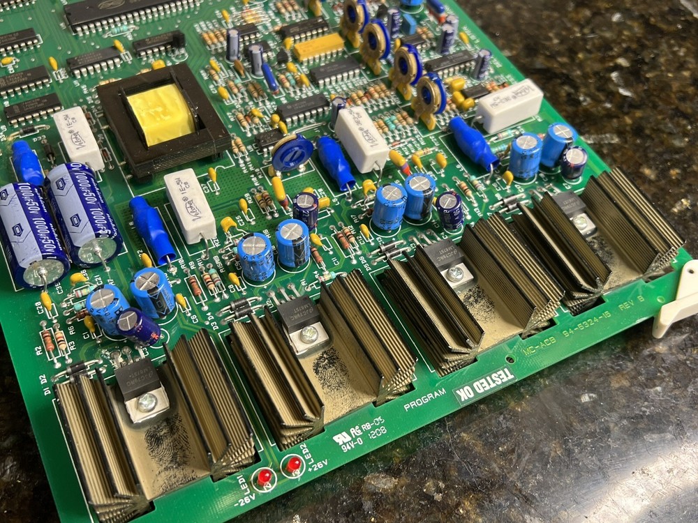 Bogen Multicom 2000 Analog Card MCACB Intercom System Used AS IS #2