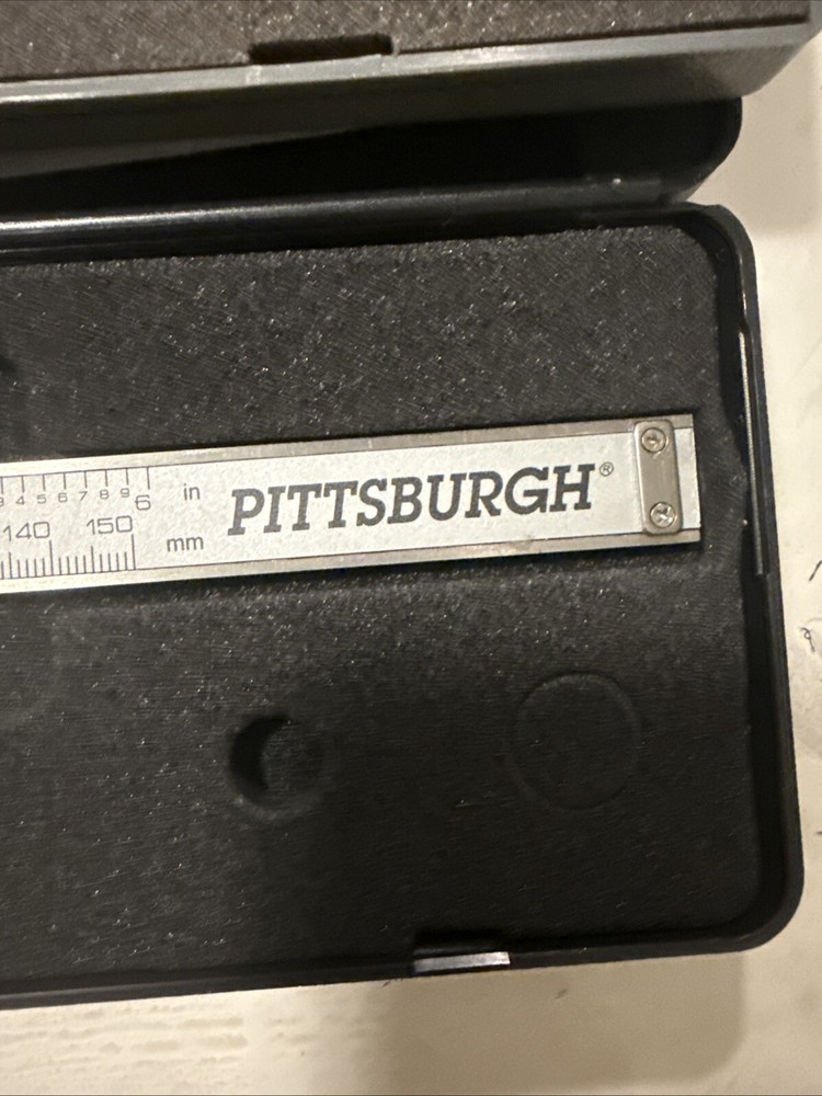 Vtg AMTOS 6" Dial Caliper . Pittsburgh