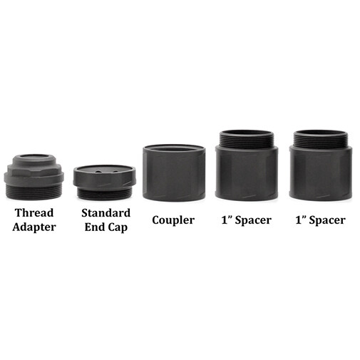 Kaw Valley Precision MACH 3 Modular Linear Comp with 1/2x28 Thread Adapter