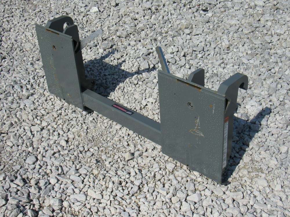 Global Euro Quickie Tractor Loader to Skid Steer Quick Attach Adapter Conversion
