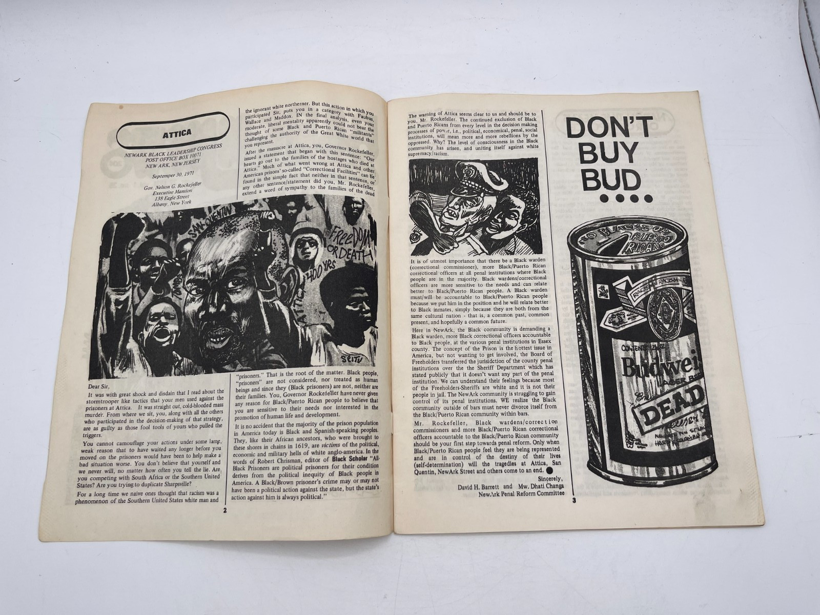 Vintage 1971 BLACKNEWS - African American Periodical - Vol 1 # 35