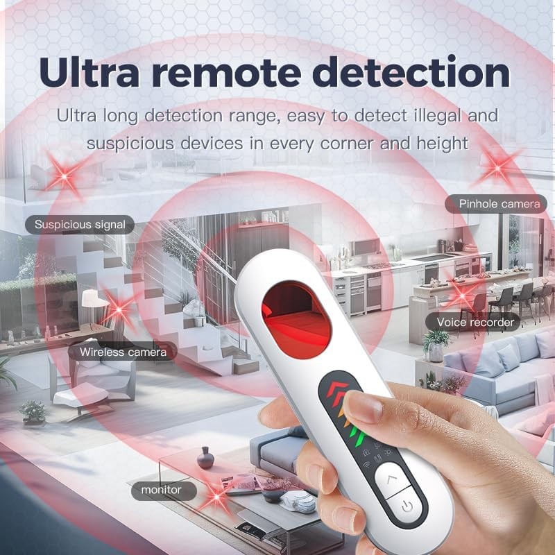 Portable Hidden Camera Detector, Camera Detector, Anti Spy, GPS Tracker Detector