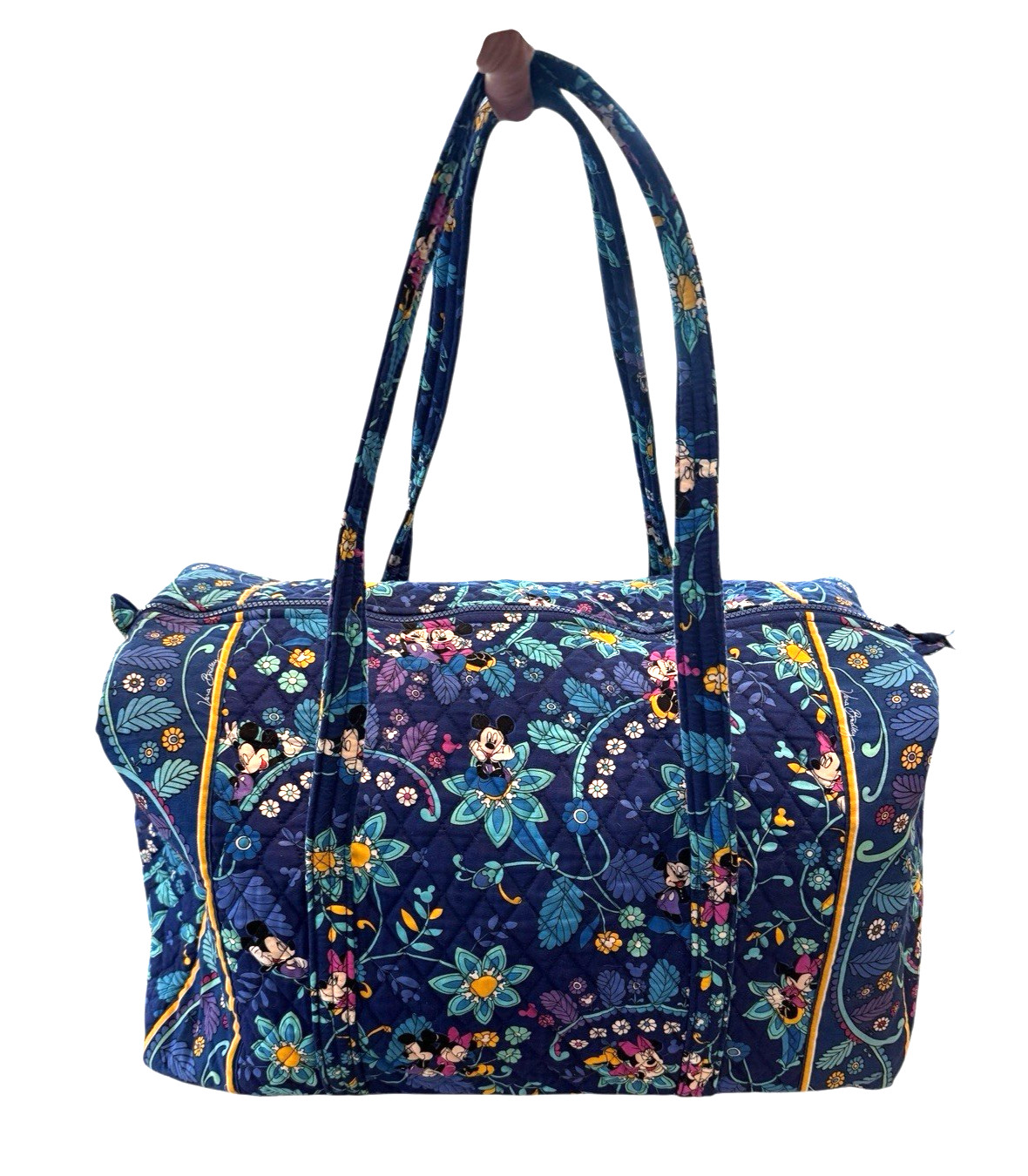 Vera Bradley Disney Parks Dreaming Of Mickey Large Duffel Travel Bag 22" NWOT