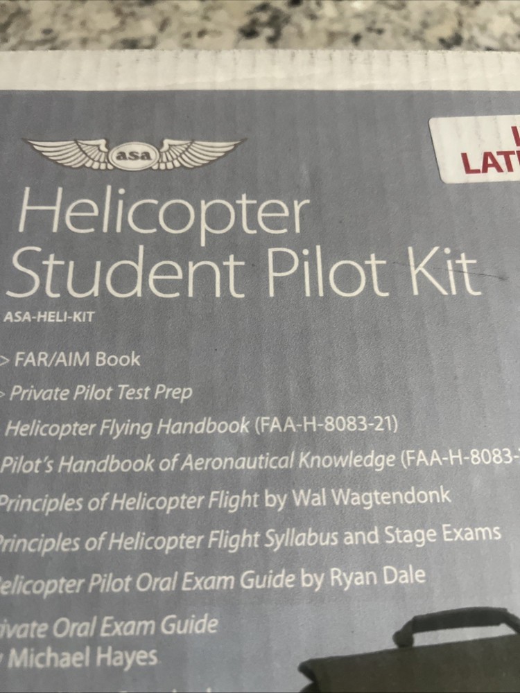 Helicopter Student Pilot ASA-Heli-kit New