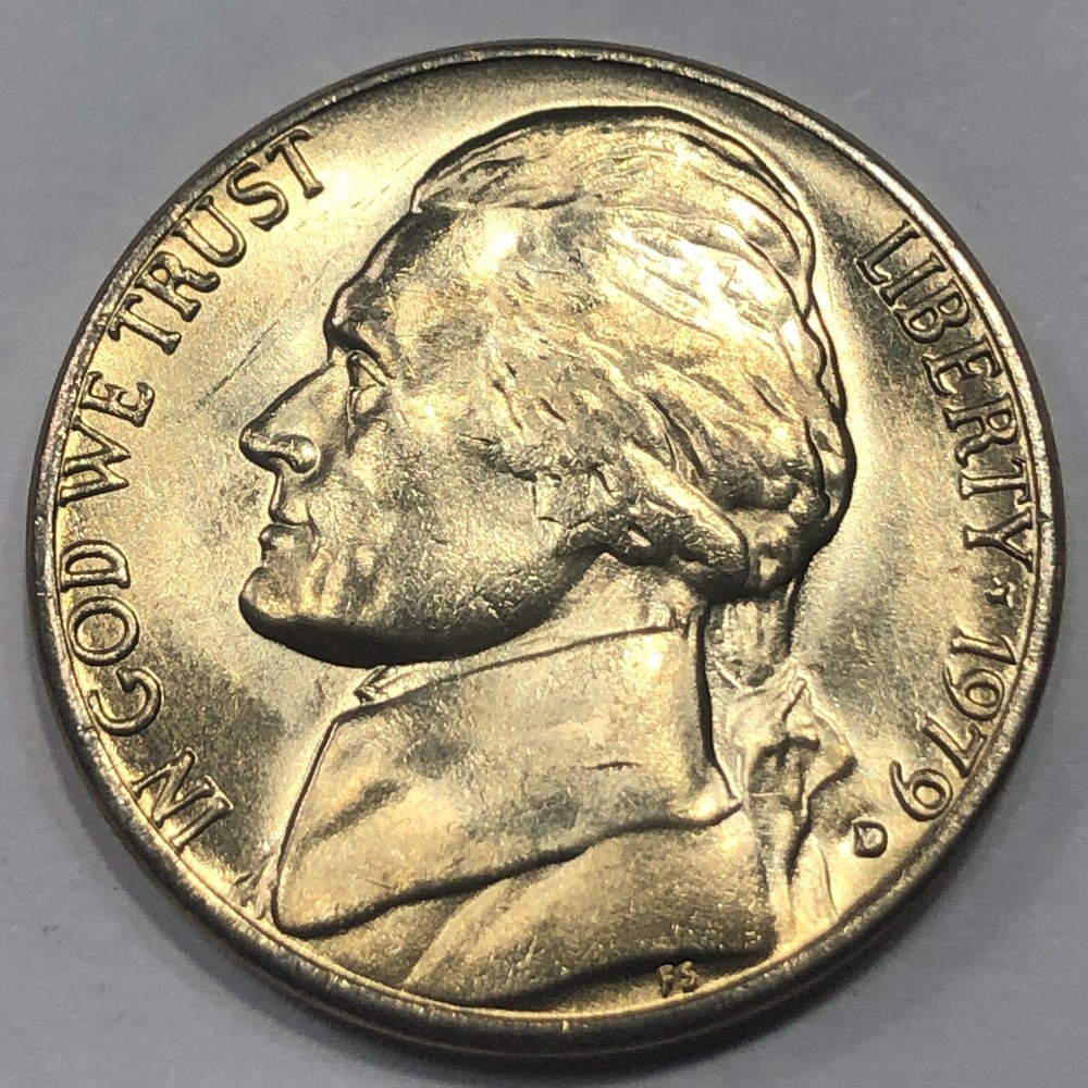 1979 D - Jefferson 5 cent - Uncirculated