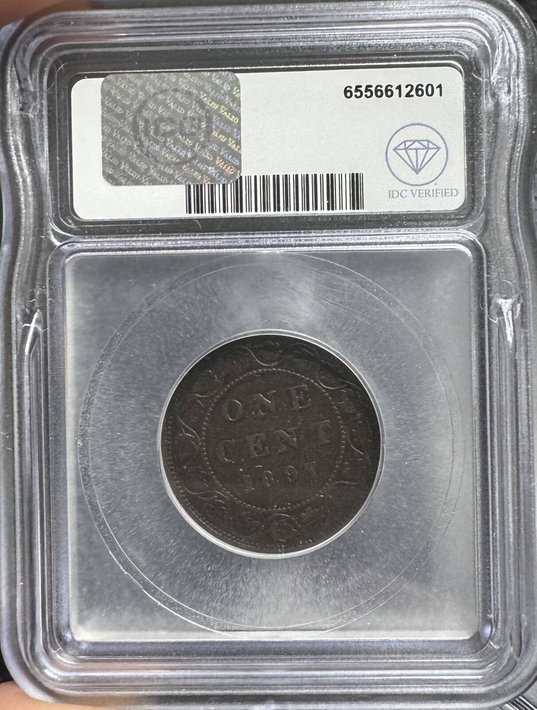 1897 canada Bronze CENT ICG VF-25 IDC Verified
