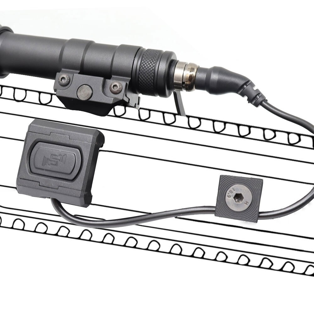 Weapon Flashlight Mini Pressure Remote Switch Button for M600 M300 Accessories