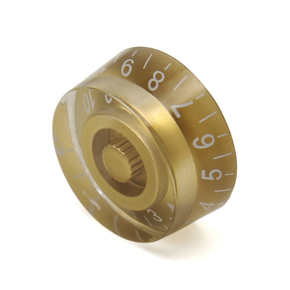 60 PCS Gold Guitar Knobs Volume Tone Control Speed Knobs Button for LP Guitar