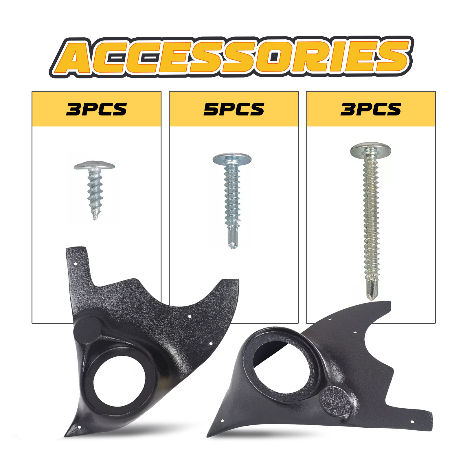 Fit For 1973-87 Chevy GMC Pickup Truck Jimmy Blazer Suburban Speaker Kick Panels