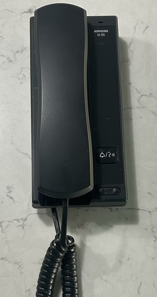 Aiphone IX-RS Black IP Handset Sub Station for IX Series Intercom