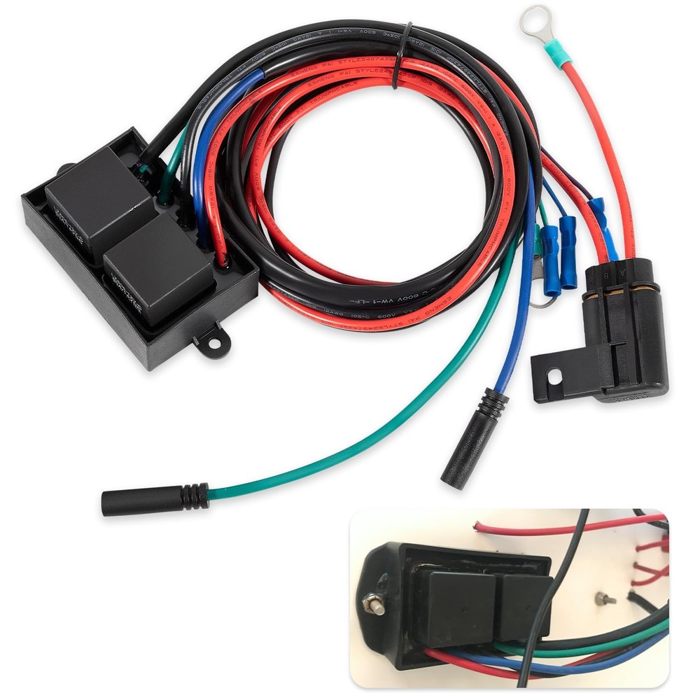 AHJRELAYKIT-2-DP Relay Harness for Atlas Hydraulic Jack Plates 2014+