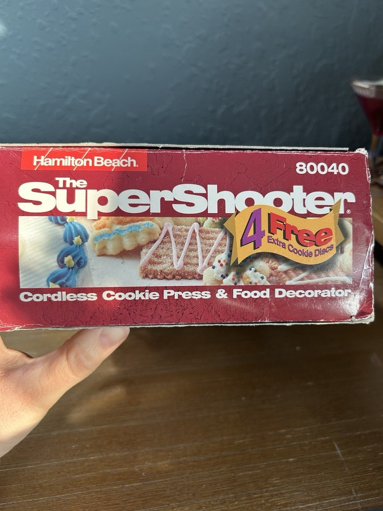 Hamilton Beach The Super Shooter Replacement Cookie Press MSG Metal Disks