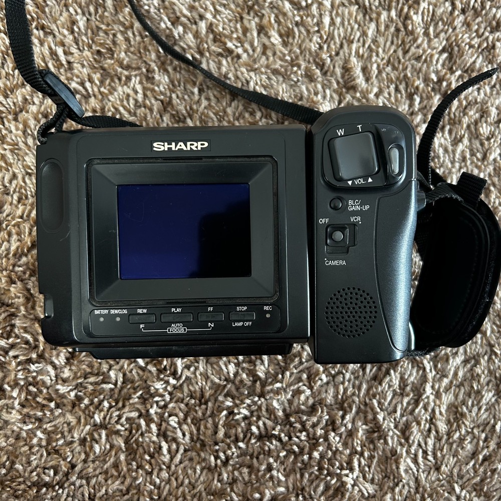 Sharp VL-E34U 8mm Analog Camcorder, UNTESTED Condition