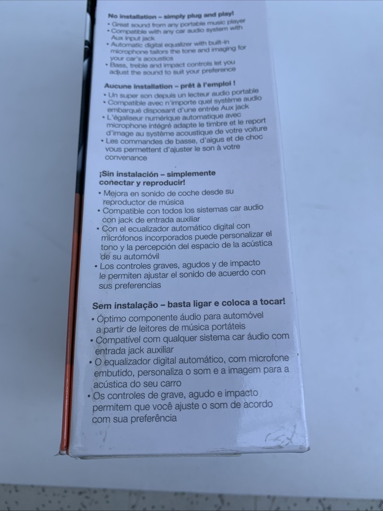 JBL MS-2 ProCoustics Car Audio Optimizer NEW!