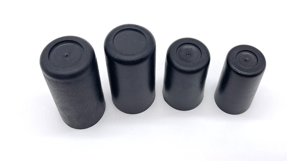 Rod Building Butt Cap/Gimbal Protector, Various Sizes, 2 Pack, Very Durable PVC