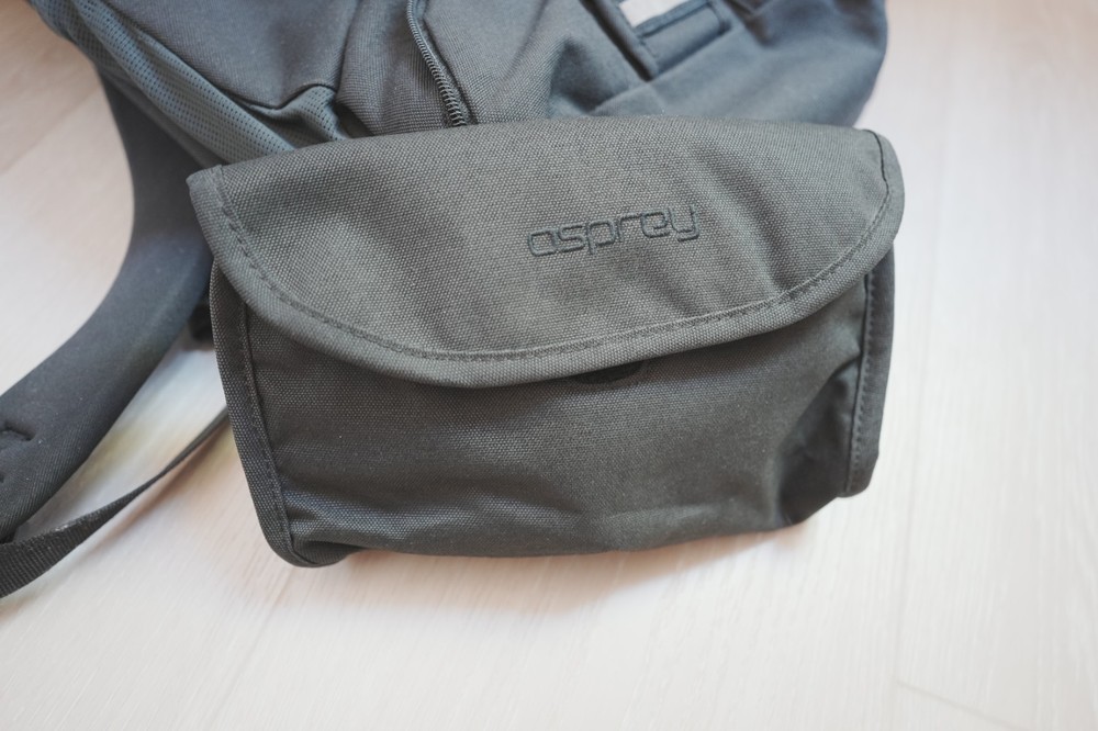 Osprey Pixel Flap-style Urban Daypack Black