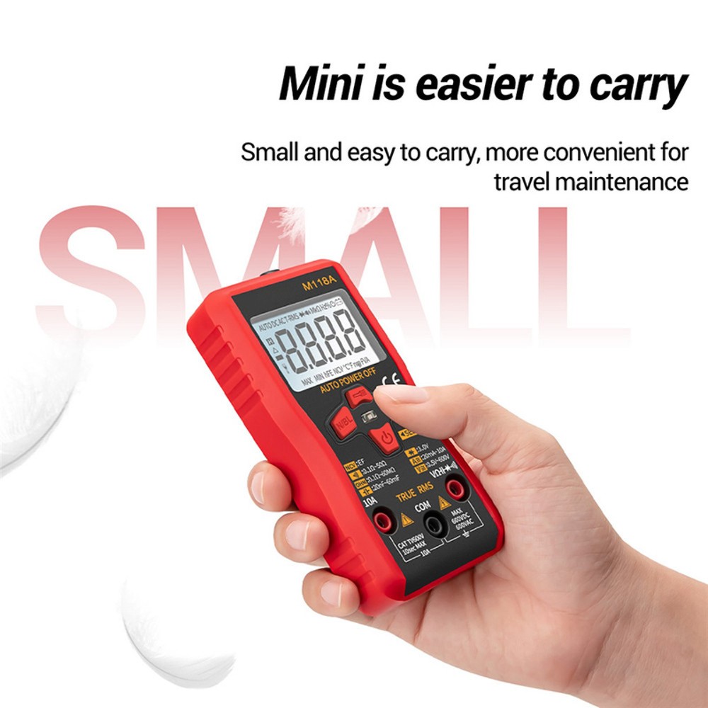 ANENG M118A 6000 Count Multifunktions Digital Multimeter Hand Spannungstester E