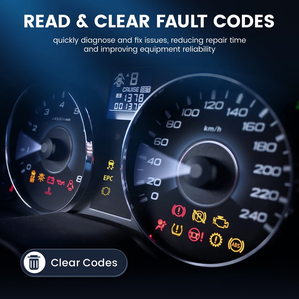 ANCEL DS300 Car OBD2 Scanner All System Auto Diagnostic Tool KEY Coding 28+Reset