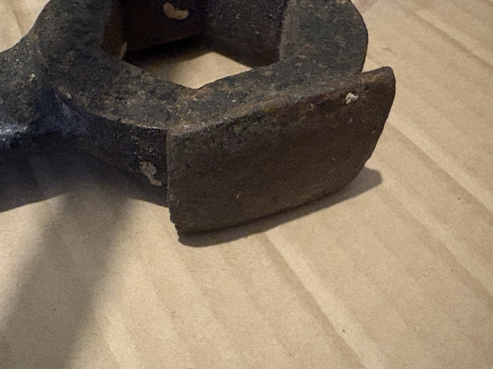 vintage hammer spanner wrench