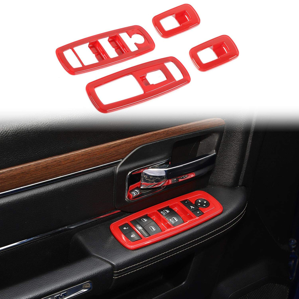Window Lift Switch Power Window Control Regulator Button Embellishment Trim for