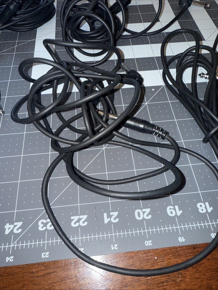 YAMAHA DTXPRESS Drum Trigger Module Cables You Get 8 About 10’ Long Mono 1/4