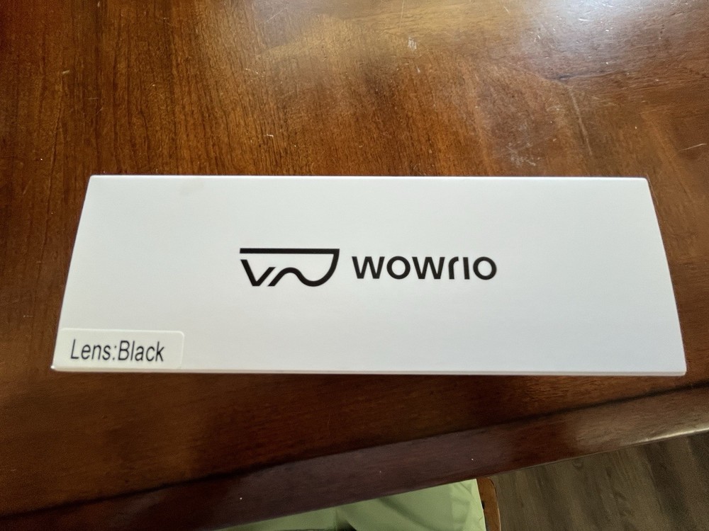 Wowrio Smart Sport Glasses Black