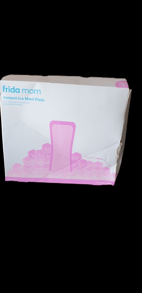 Frida Mom 2-in-1 Postpartum Instant Ice Maxi Pads Maximum Absorbency - 8 Count