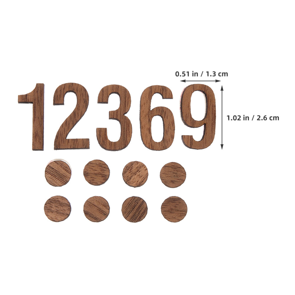 1 Set Clock Numbers Replacement Clock Numerals Clock Numbers Parts Clock Number