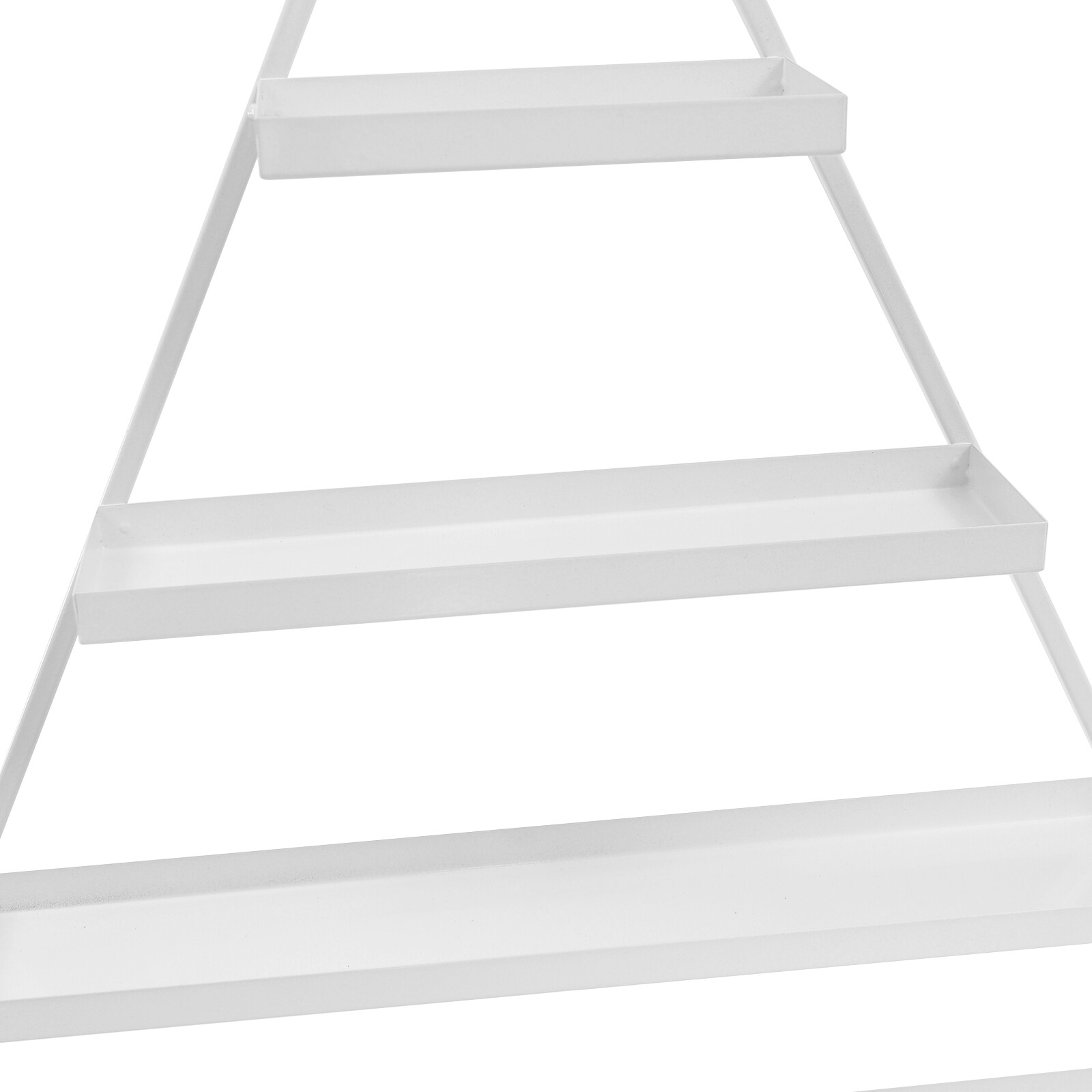 3 Pcs 5 Tier Wall Mounted Nail Polish Display Rack Triangular Display Shelves