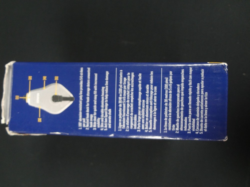 Irwin Strait-Line Chalk Line & Reel - new