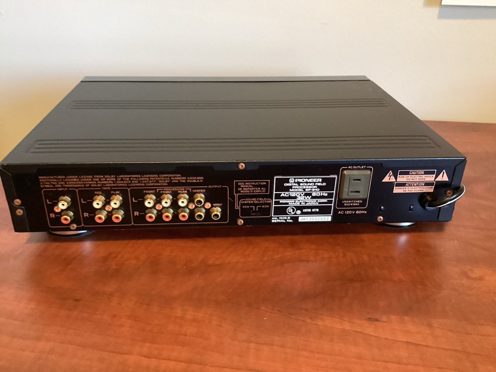 Pioneer Elite SP-91D Dolby Pro Logic Surround Processor