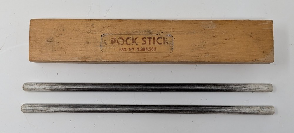 Vintage CROCK STICK Knife/Scissors Sharpener - 2 Rods