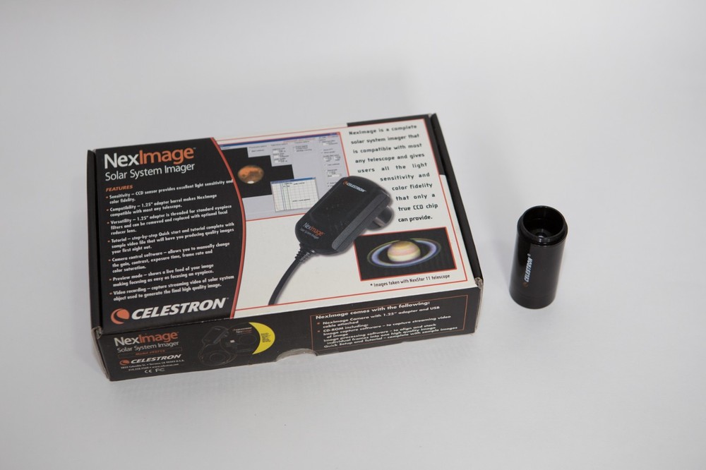 Celestron NexImage Solar System Imager CCD Camera for Telescopes #93712