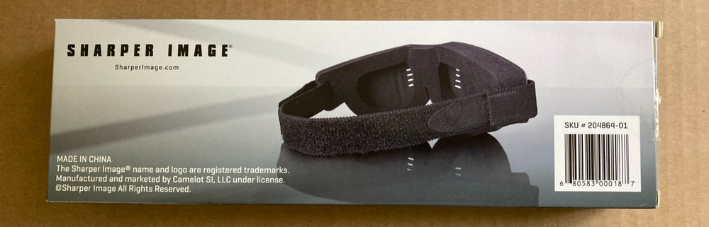 Sharper Image Sleep Therapy Mask with Box